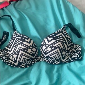 Black and White Victoria Secret Bra